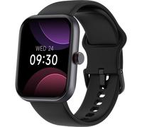 Smartwatch with Alexa, Bluetooth Calls, 1.91" HD Display, IP68 Waterproof, 100 Sports, Heart Rate & Sleep Monitor (Black)