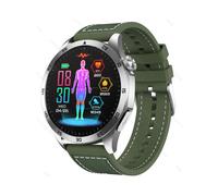 Smartwatch with blood sugar control micro health monitor uric acid detection Bluetooth calls and SOS function (Green)