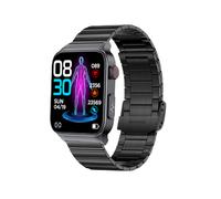 Smartwatch with Bluetooth, Heart Rate Monitor, SpO2 Tracking, Water-Resistant, 100+ Sports, 1.83" Display (Black)