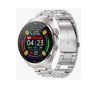 Smartwatch with one-touch health control ECG blood pressure body fat measurement and SOS function (Silver)