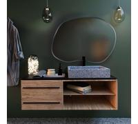 Smartwoods Tiny Border conjunto de espejos 100x70 cm plata 5903003183648