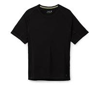Smartwool Active Ultralite - Camiseta de Manga Corta para Hombre, Color Negro, Talla L EU