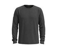 Smartwool Active Ultralite Men's Long Sleeve Active APPAREL CHARCOAL HEATHER ( MEDIUM GREY)