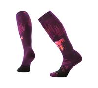 Smartwool - Calcetines de esquí mujer - W Ski Full Cushion Alpine Auroras OTC Socks Purple Iris para Mujer - Talla S - Púrpura Púrpura S