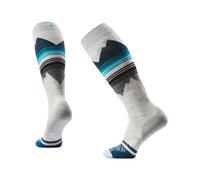 Smartwool - Calcetines de esquí mujer - W Ski Targeted Cushion Pattern OTC Socks Ash para Mujer - Talla M - Blanco Blanco M