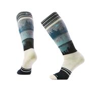 Smartwool - Calcetines de esquí mujer - W Snowboard Full Cushion Twilight Vista OTC Socks Moonbeam para Mujer de Lana - Talla S - Gris Gris S