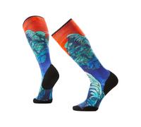 Smartwool - Calcetines de esquí - Ski Targeted Cushion Winter Haze Print OTC Socks Deep Navy de Lana - Talla M - Azul marino Azul marino M