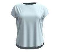 Smartwool Camiseta de manga corta con vuelo para invierno, color cielo jaspeado, talla XS, Winter Sky Heather, XS