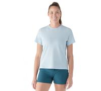 Smartwool Camiseta de manga corta para mujer Perfect Crew Everyday WINTER SKY H ( LIGHT BLUE)