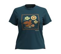 Smartwool Camiseta de mujer Guardian of the Skies Graphic Shel TWILIGHT BLUE ( LIGHT BLUE)