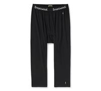 Smartwool Capa Base de Merino clásica para Todas Las Estaciones para Hombre, Parte Inferior 3/4, Negro, M