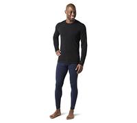 Smartwool Men's Classic Thermal Merino Base Layer Crew Camisetas térmicas, Hombre, Negro, M