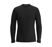 Smartwool Camiseta térmica Classic Thermal Merino - Cuello redondo - Negro XL