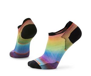 Smartwool Cushion Rainbow Print Low Ankle Socks Calcetines Tobilleros Bajos con Estampado de Arco Iris Pride de Run Zero
