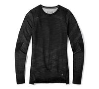 Camiseta funcional de mujer Smartwool W Intraknit Thermal Merino Bl Crew (2023) Talla: S / Color: negro/blanco