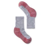 Smartwool Light Cushion Crew Wandersocken für Kinder, Calcetines de senderismo Light Cushion Crew para niños Niños, LIGHT GRAY,