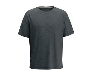 Smartwool Men's Active Ultralite Short Sleeve tee, Camiseta de Manga Corta Active Ultralite para Hombre Hombre, Charcoal Heather,