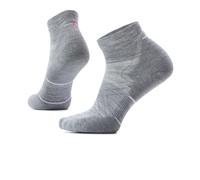 SmartWool Run Targeted Cushion calcetines tobilleros para Mujer | EU M in Light Grey/White