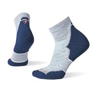 Smartwool Run Targeted Cushion - Calcetines tobilleros para mujer, Gris Claro, S
