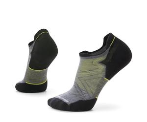 Smartwool Run Targeted Cushion Low Ankle Socks, Calcetines tobilleros bajos con amortiguación Run Targeted Unisex adulto, Grey,
