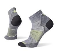 Smartwool Run Zero Cushion-Calcetines Tobilleros, Gris Medio, M para Hombre