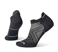 Smartwool Mujer Calcetines Tobilleros Run Zero Cushion, Negro, M