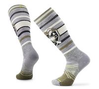 Smartwool Ski Full Cushion Alpine Edge Socks, Calcetines de esquí con amortiguación completa Alpine Edge Unisex adulto, Light Gray,