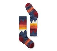 Smartwool Ski Light Cushion OTC Calcetines para niños Alpine Blue 26-28