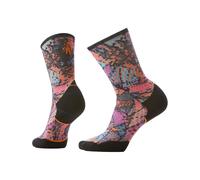 Smartwool - W Trail Run Targeted Cushion Triangle Prism Print Crew Socks Garden Pink para Mujer de Lana - Talla S - Rosa Rosa S