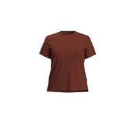 Smartwool Women's Perfect Crew Short Sleeve Tee Apparel PECAN BROWN ( MEDIUM BROWN)