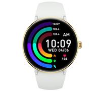 SMARTY 2.0 Hombre Digital Automático Reloj con Correa de Silicona SW092B, Dorado, Moderno