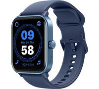 SMARTY2.0 - Smartwatch SW038C - Color Azul - Asistente de Voz Alexa integrada, Llamadas Bluetooth, 14 Modos Deportivos, Pantalla de 1,8" - Correa de Silicona - Dimensiones 46,5 x 40,5 x 13 mm, Azul