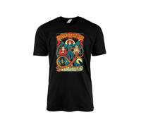 SmartyPants Sanderson Sisters Hocus Pocus, camiseta negra - Halloween bruja, hechizo de llama, vela negra, gato, Binx, retro, vintage, clásico, película de los años 90, regalo de cine, Black Prime, M