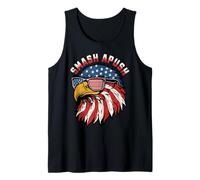 Smash APUSH Bandera Americana Divertido 2025 Examen AP Para Estudiantes Camiseta sin Mangas