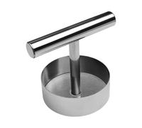 Smash Burgeer Press - Prensa de hamburguesas de acero inoxidable | Máquina manual de hamburguesas | Herramienta trituradora antiadherente, mango ergonómico, utensilio de cocina multifunción para uso