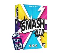 Smash It! - Juegos de Mesa para Familia y Amigos - Juego de Cartas de Rapidez Mental - de 2 a 8 Jugadores - Diversión sin Pantallas - Regalo Original | Juego de Viaje