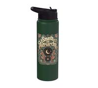 Smash The Patriarchy Derechos De La Mujer Feminismo Stainless Steel Insulated Water Bottle