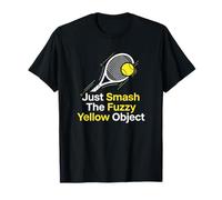 Smash The Yellow Object Jugador de Tenis Camiseta