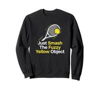 Smash The Yellow Object Jugador de Tenis Sudadera