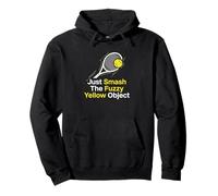 Smash The Yellow Object Jugador de Tenis Sudadera con Capucha