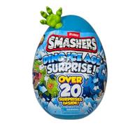 Smashers Dino Ice Age Raptor Series 3 by ZURU Surprise Egg with Over 20 Surprises! - Slime, Dinosaur Toy, Collectibles, Toys for Boys and Kids (Raptor), Blue