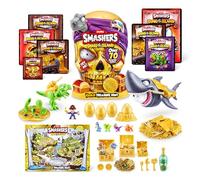 Smashers Dino Island Gold Treasure Hunt (gris) por ZURU - Coleccionable interactivo para niños y adolescentes