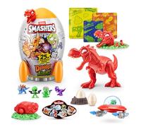 Smashers Dino vs Aliens Medium de ZURU, Huevo de Juguete aplastable para niños (T-Rex)