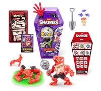 Smashers Horror House de ZURU, Juguete Interactivo, Juguete Coleccionable para niños y Adolescentes (30 cm), (Dinosaur)