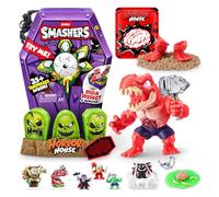 Smashers Mega Horror House de ZURU, Juguete Interactivo, Juguete Coleccionable para niños y Adolescentes (30 cm), (Dinosaur)