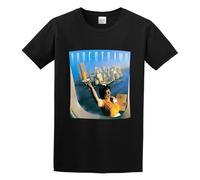 Smashing Pumpkins Breakfast In America Unisex 100% Cotton Short-Sleeve T-Shirts Black M