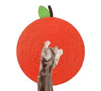 smashing Rascador para gatos, juguete para gatos, color naranja, almohadilla rascador para gatos de sisal natural, resistente para gatos pequeños y medianos