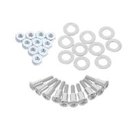 SMASOLO 10 Juegos Wear-resistant Fixing Screws Nuts Gaskets Compatible With Wahl Stable Construction For Precise Hair Trimming