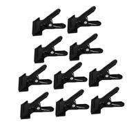 SMASOLO 10 Piezas Abrazaderas Metálicas Antideslizantes para Fotográficos Clips Alta Resistencia para Soporte de Uso para Estudio y Grabación de Video