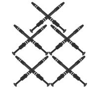 SMASOLO 10 Piezas Herramienta de Recogida Electrónica con Garras Diseño Tipo Bolígrafo Ergonómico para Componentes Pequeños Pinzas Precisas para Joyería y Reparación